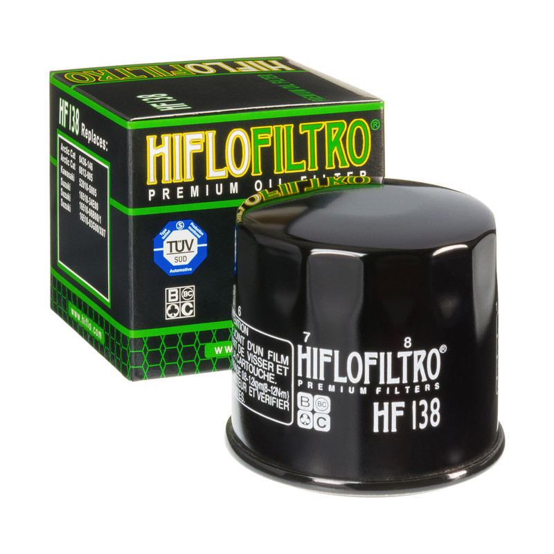 HIFLO HF138 Oil Filter Fits Many Aprilia Kawasaki Suzuki Motorcycles